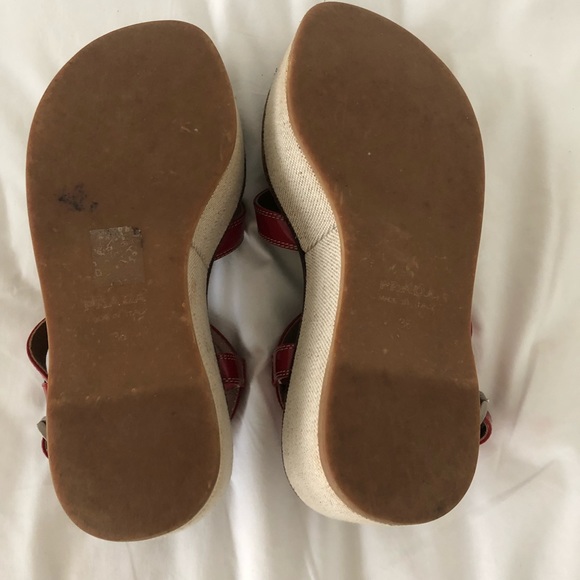 BARELY worn Prada platform sandal - Picture 4 of 6